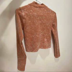 Long sleeve high neck
